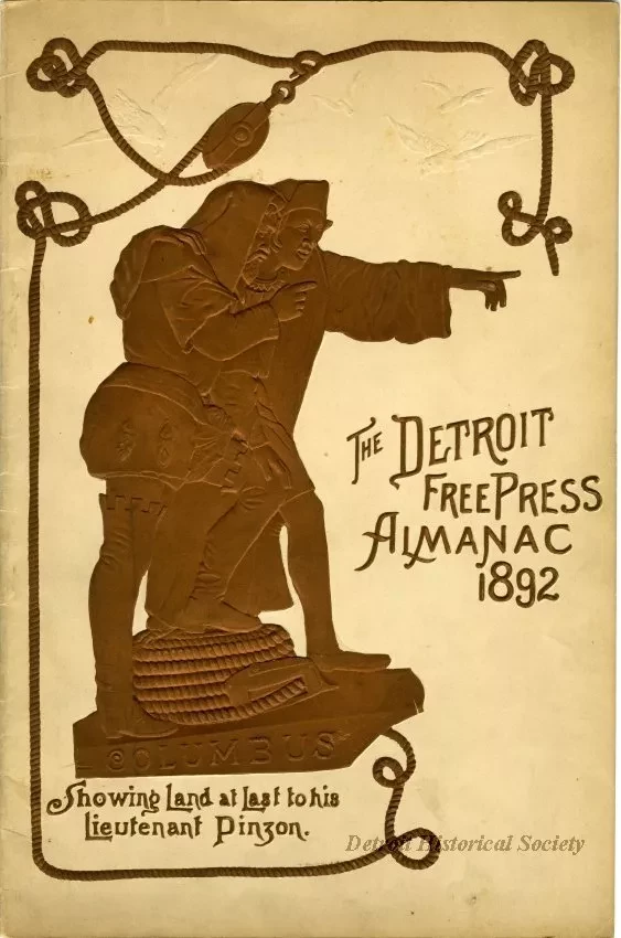 Almanac - The Detroit Free Press Almanac 1892
